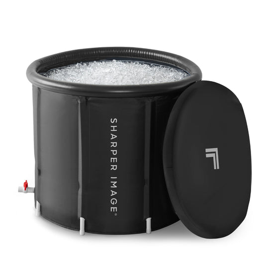 Ice Bath Portable Cold Plunge on white background
