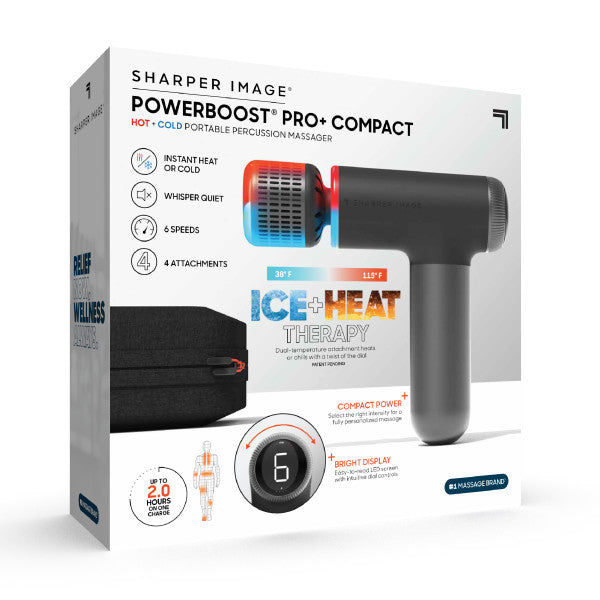 PowerBoost® Pro+ Compact Hot & Cold Percussion Massager