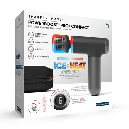 PowerBoost® Pro+ Compact Hot & Cold Percussion Massager