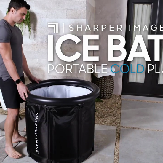 Ice Bath Portable Cold Plunge demonstration with features